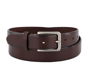 30mm Brown Leather Belt