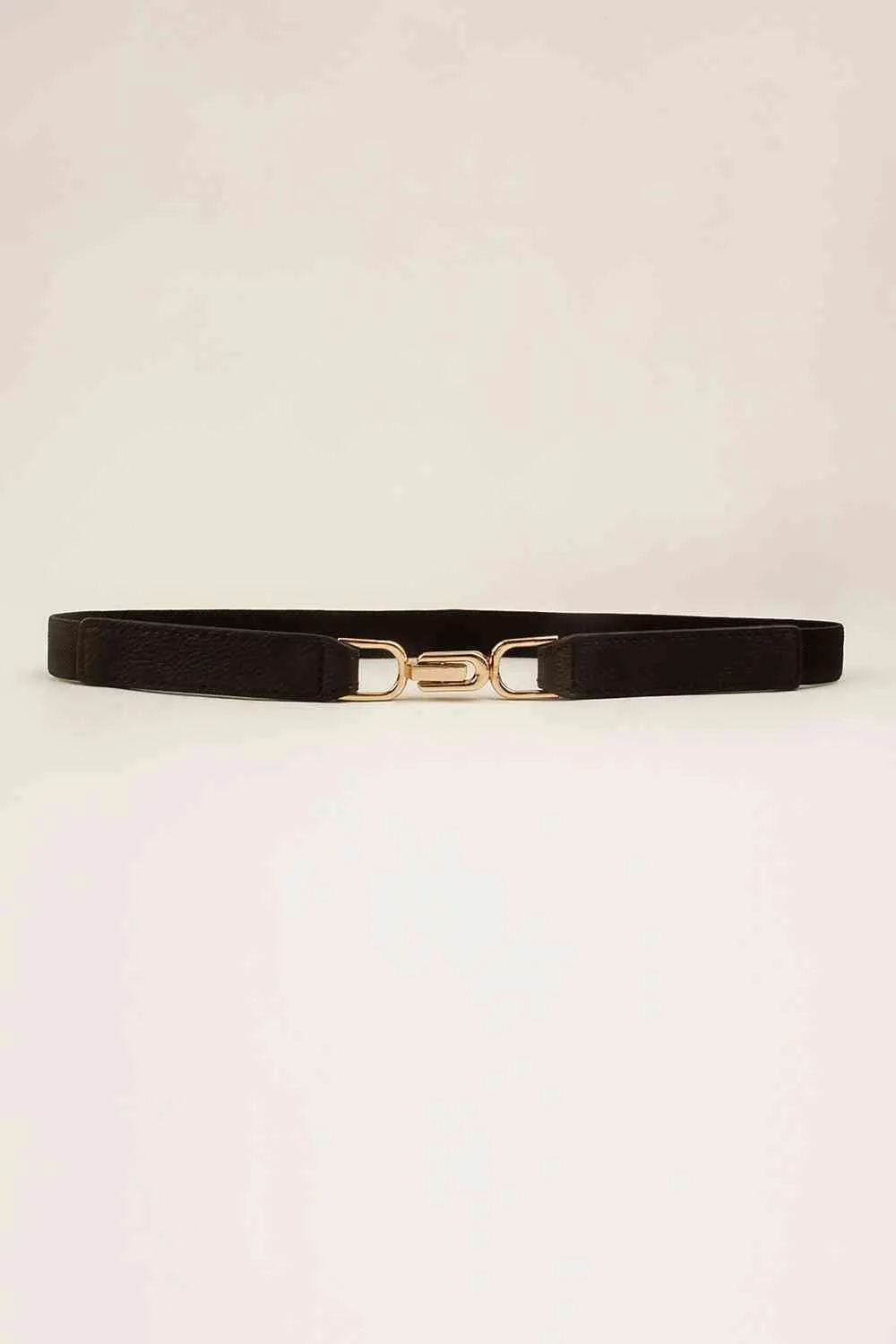 Alloy Buckle Elastic Belt