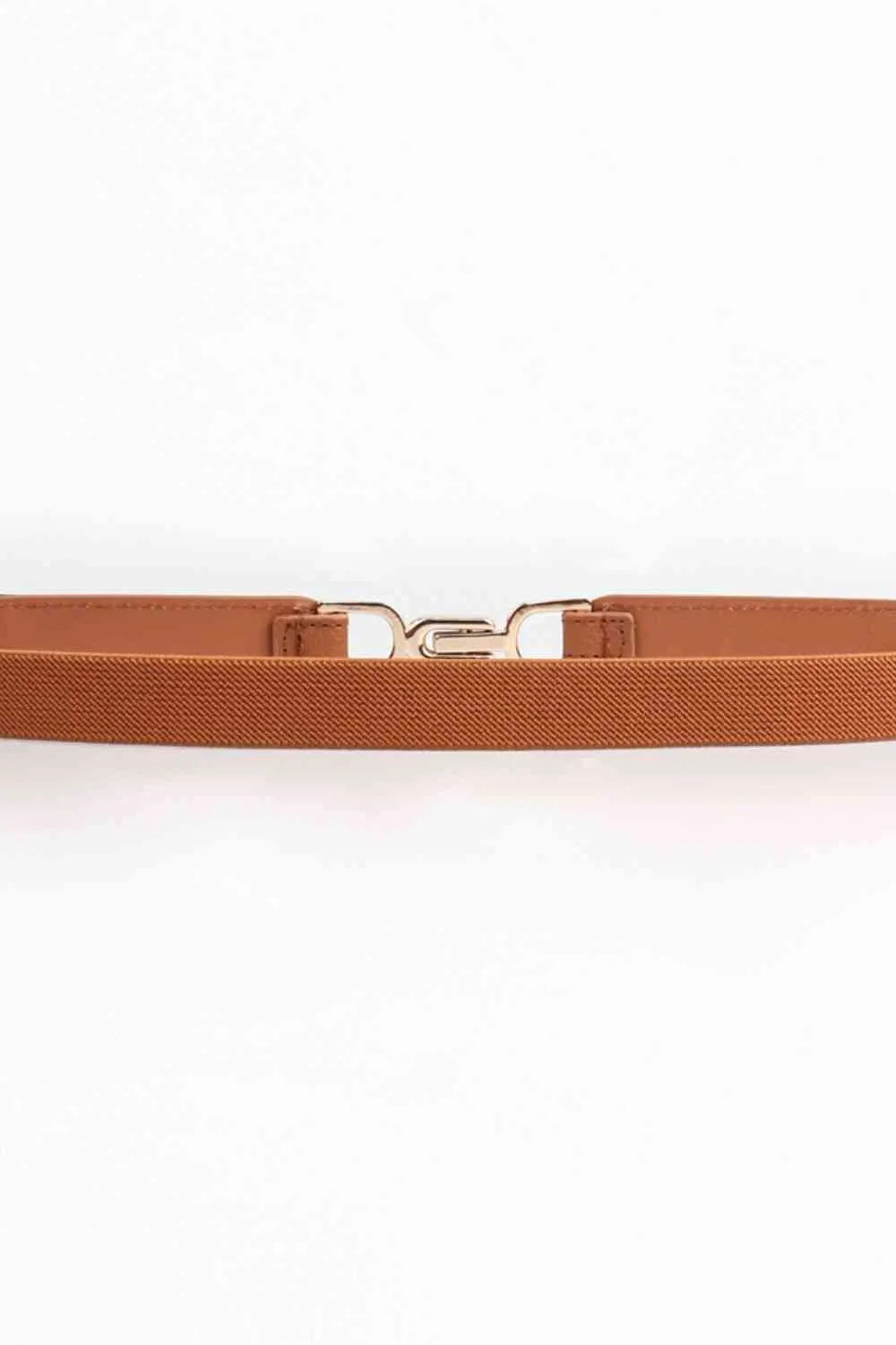 Alloy Buckle Elastic Belt