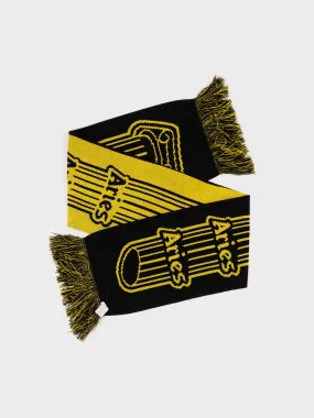 Aries Column Scarf - Black/Yellow