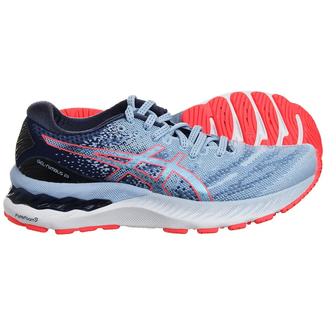 Asics Gel-Nimbus 23 Womens Blue Running Trainers