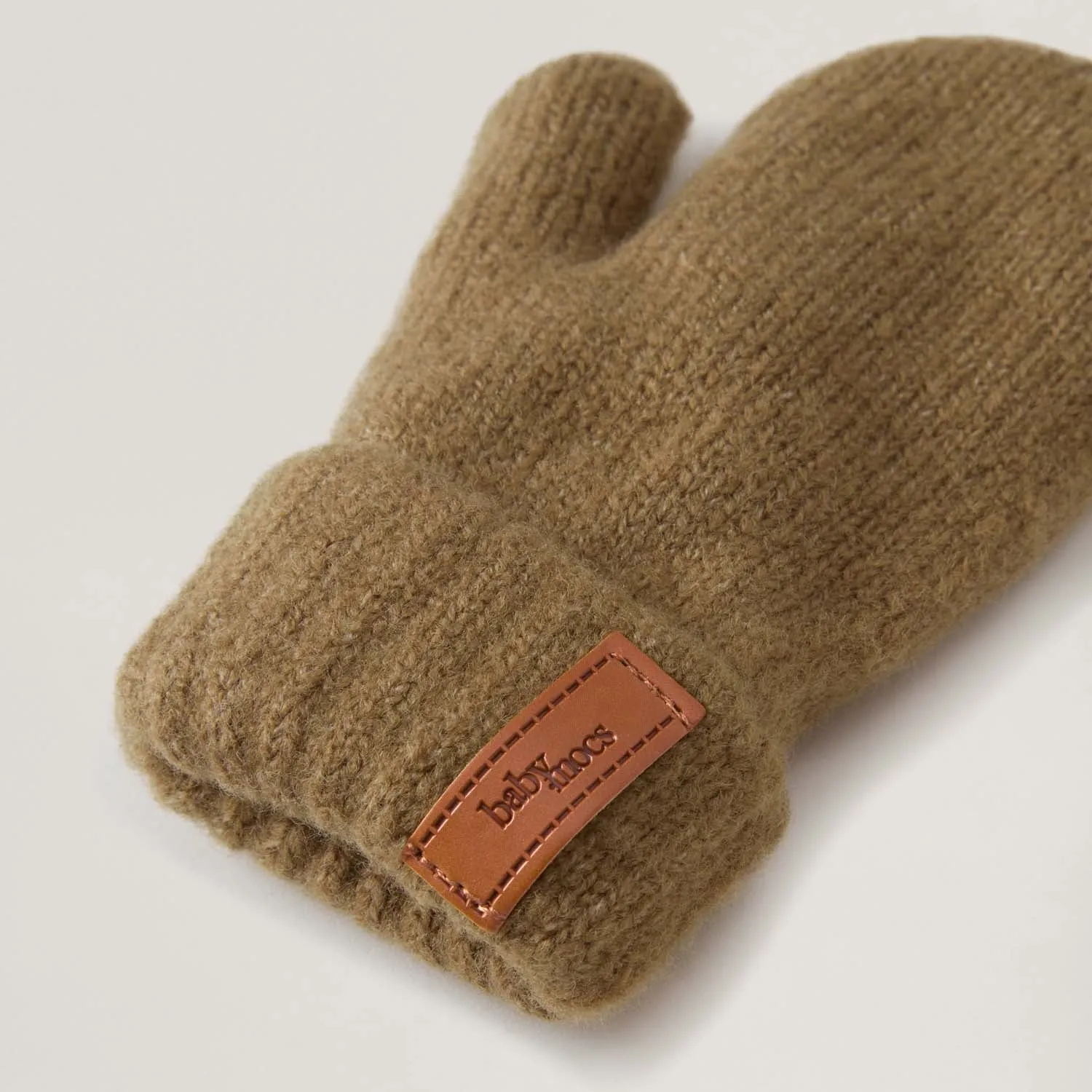 Baby Mocs - Mittens Greige