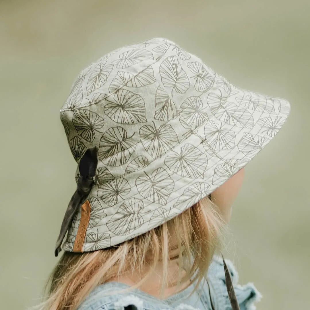 Bedhead Explorer Kids Reversible Classic Bucket Hat - Leaf/Moss