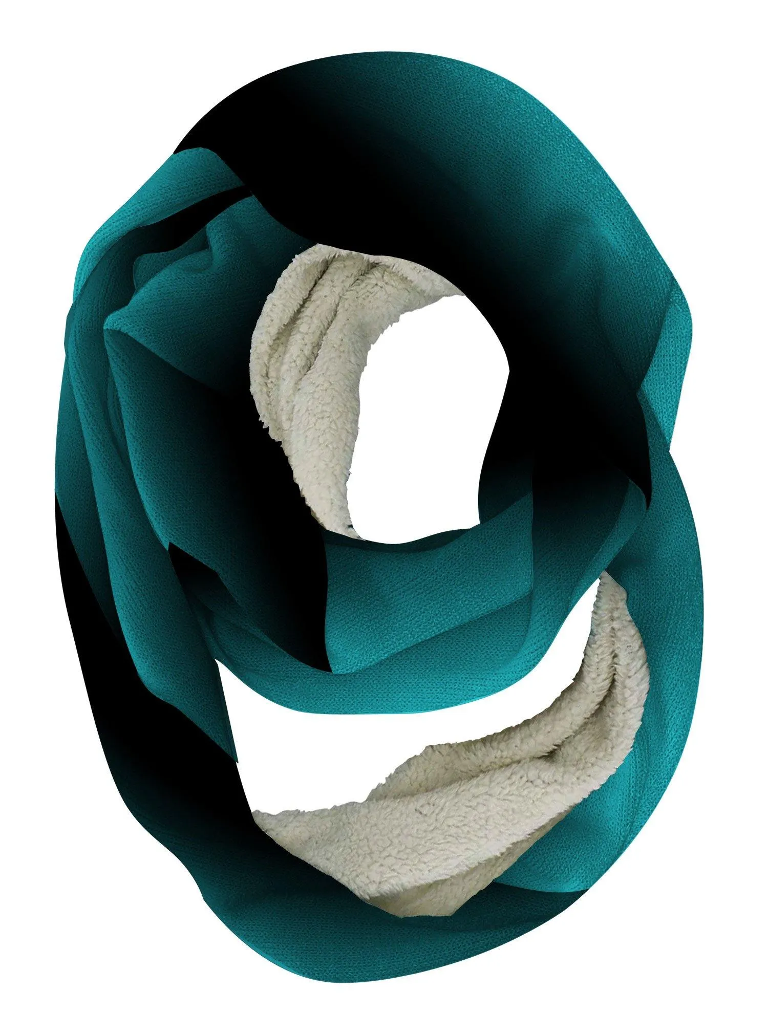 Blue Black Infinity Scarf