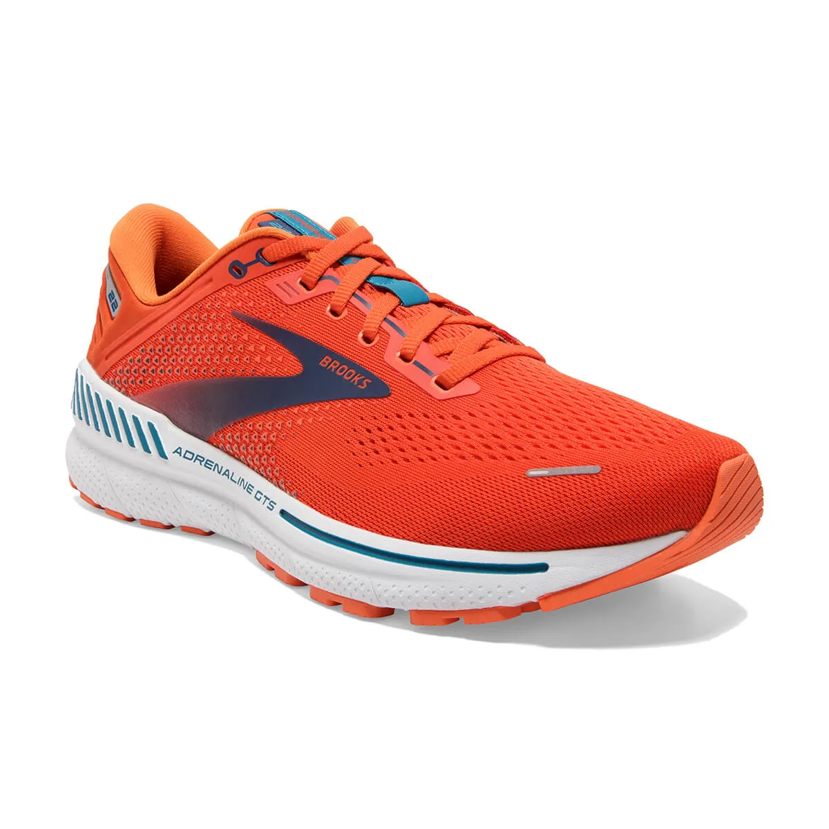 Brooks Adrenaline GTS 22 Mens | Pumpkin/flame/titan