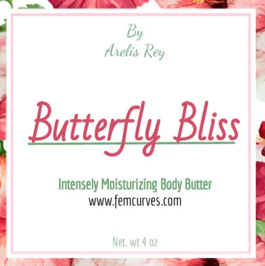 Butterfly Bliss Whipped Body Butter For Stretch Marks And Dry Skin