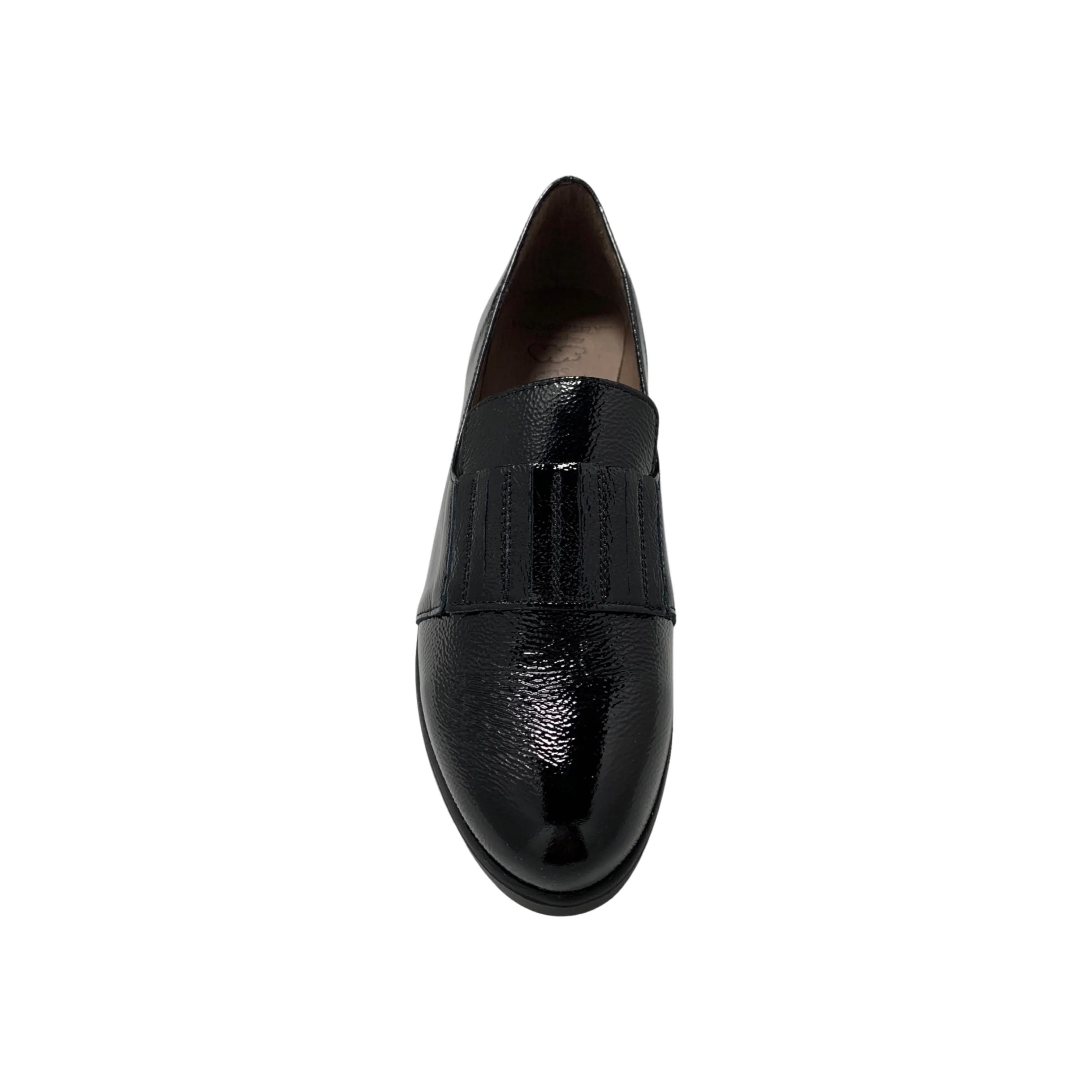 C33281 Black Patent Platform Loafer