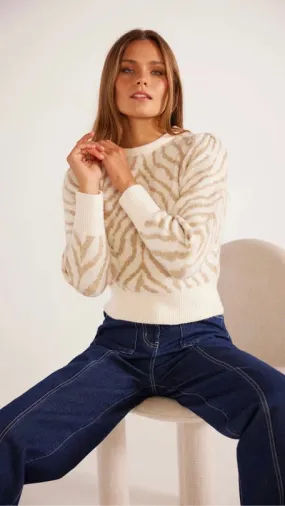 CARA ZEBRA JUMPER