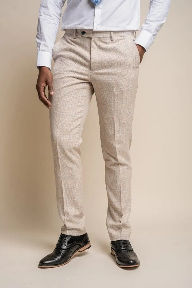 Cavani Caridi Men's Slim Fit Trousers