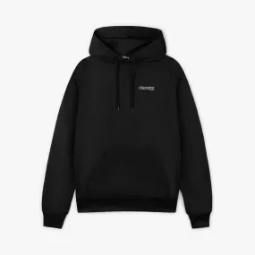 CROYEZ TAPE HOODIE - BLACK