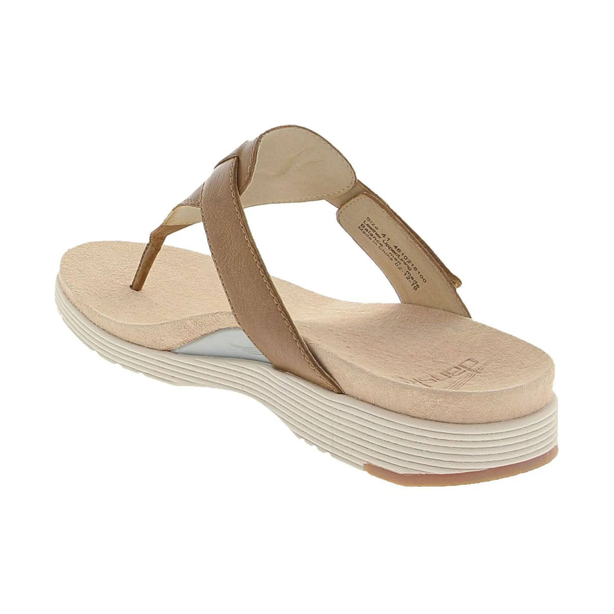 Dansko Women's Cece Sandal - Sand Burnished Calf