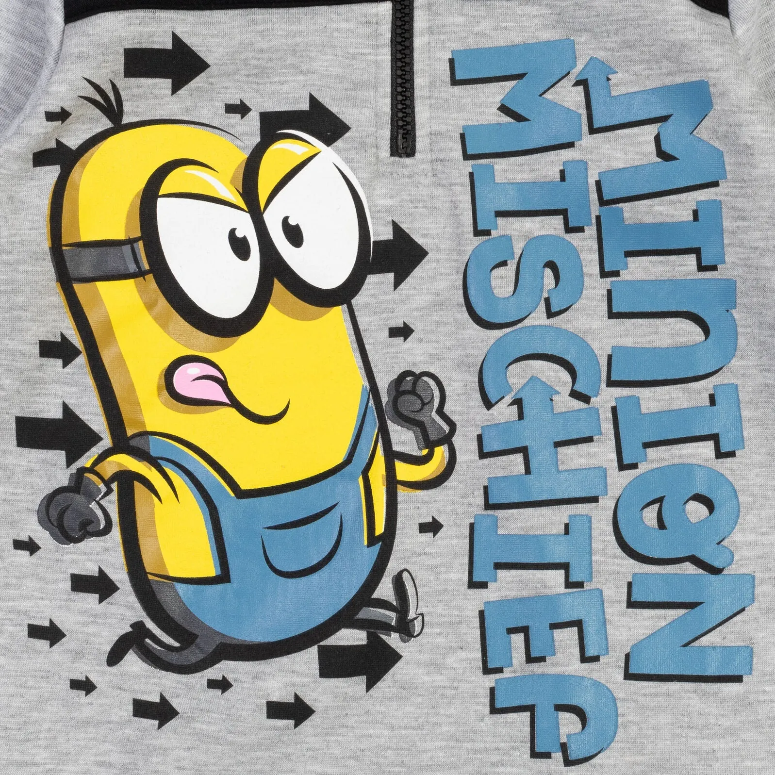 Despicable Me Minions Fleece Half Zip Hoodie