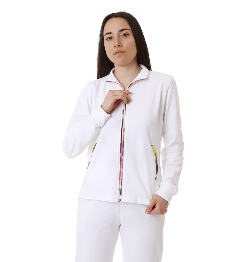 Dimensione Danza women's hoodie 24EDD71822 white