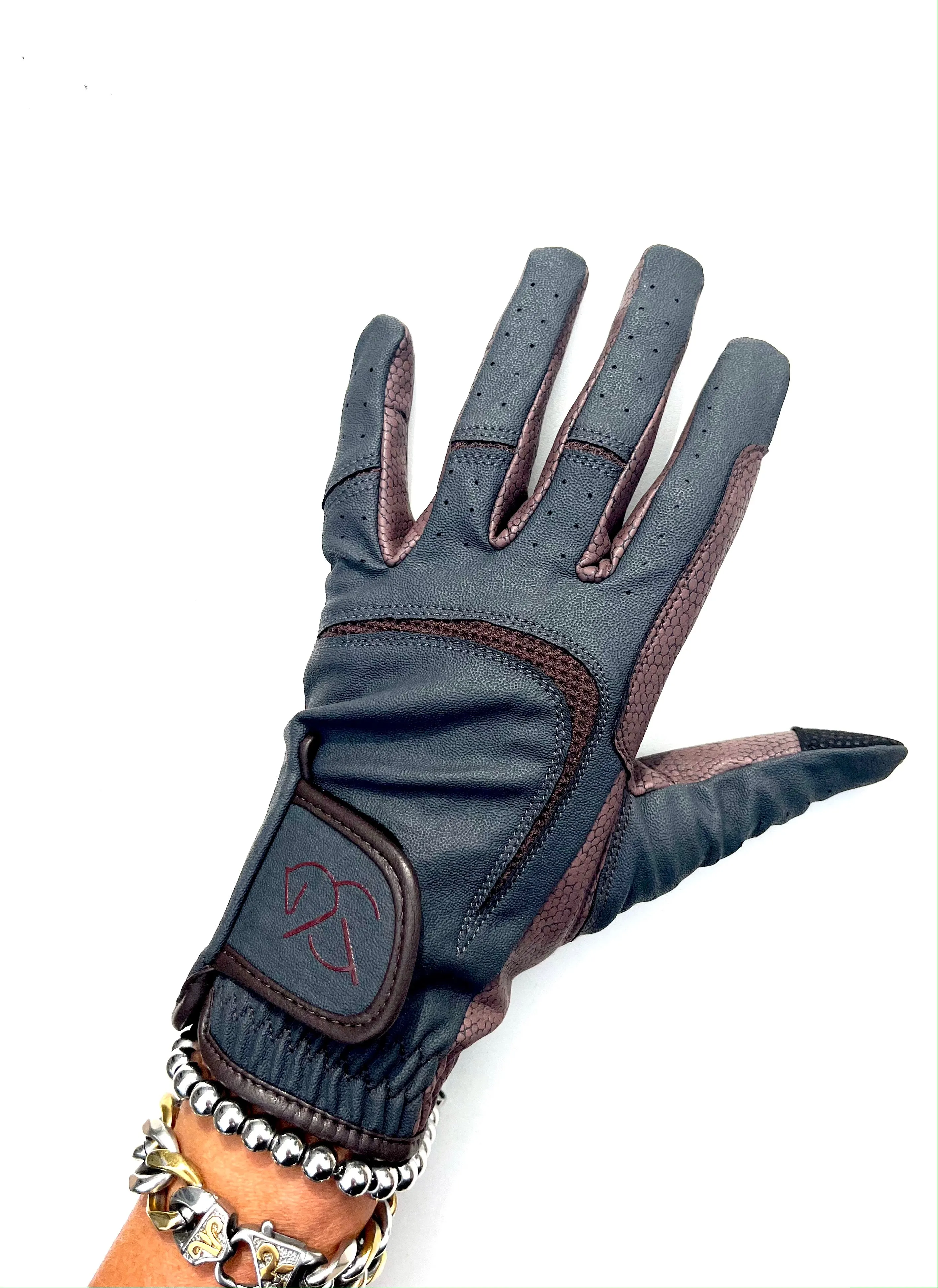 ELITE SUMMER RIDING GLOVES | WILD CHILD EDITION - grey