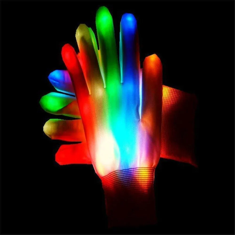 Fully Glowing Light up Gloves