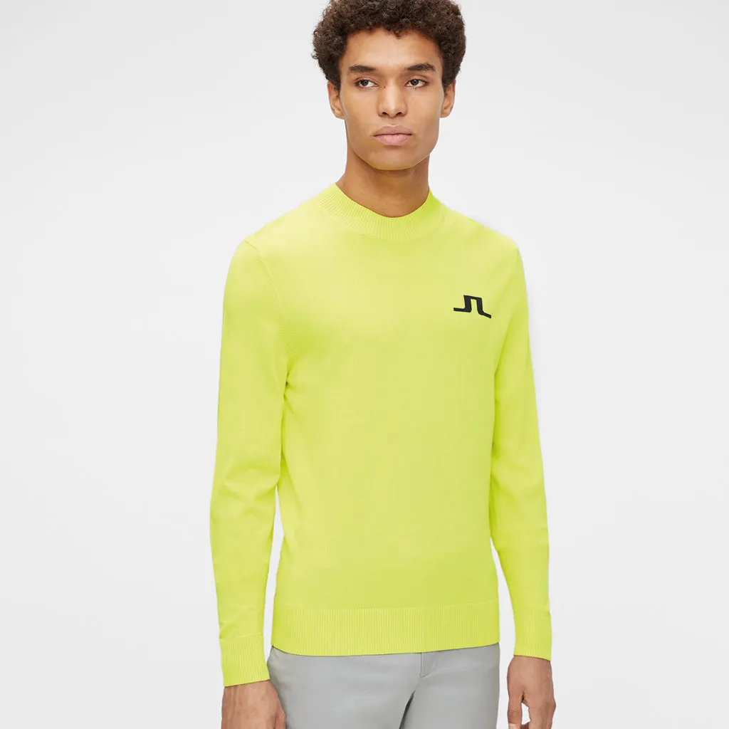 Gus Golf Sweater Leaf Yellow