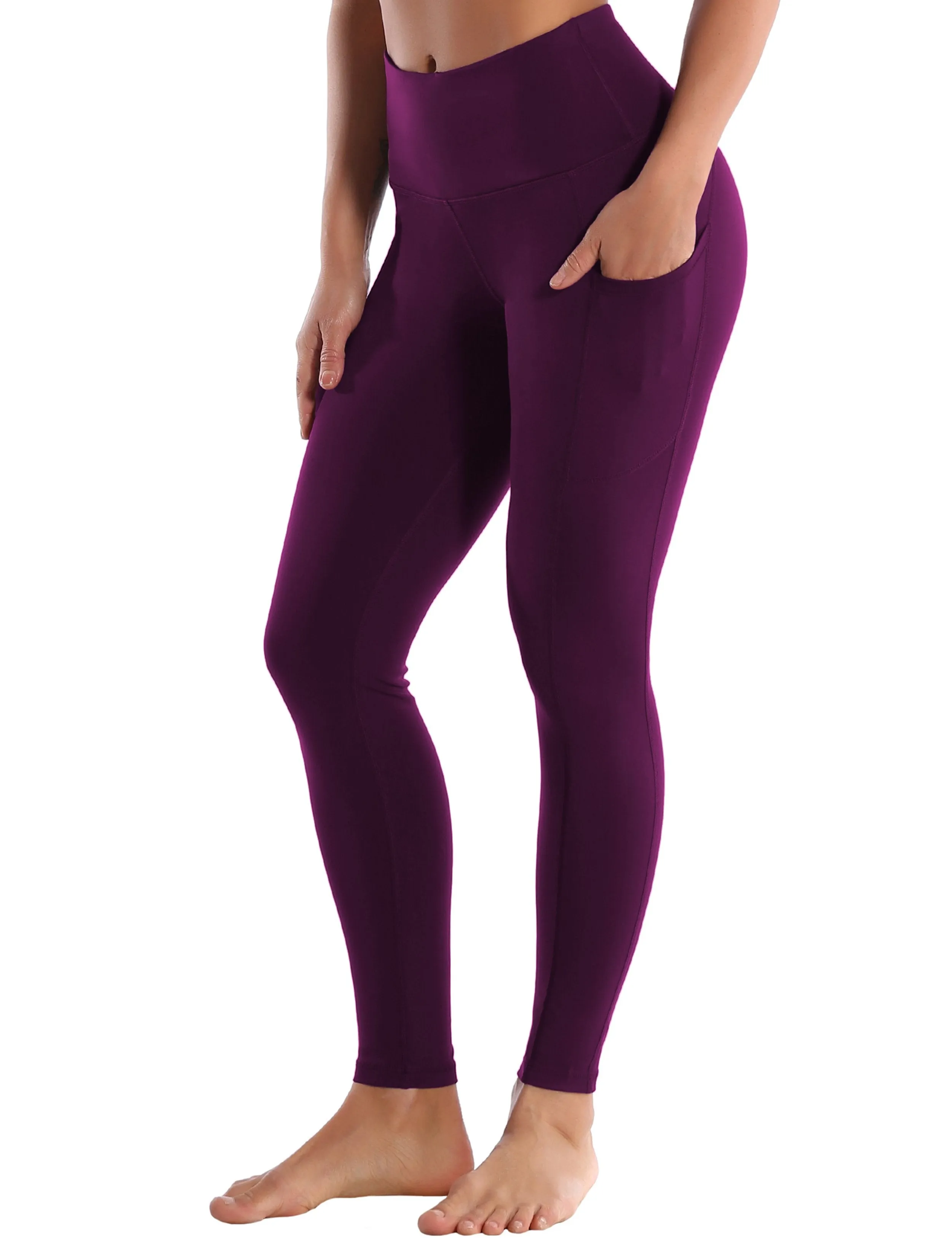 Hip Line Side Pockets yogastudio Pants grapevine ins_yogastudio