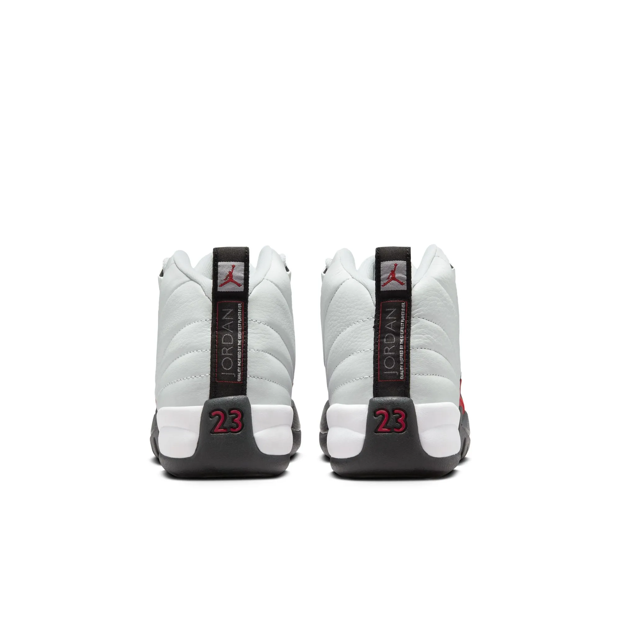 Jordan - Boy - GS Retro 12 - White/Gym Red/Black