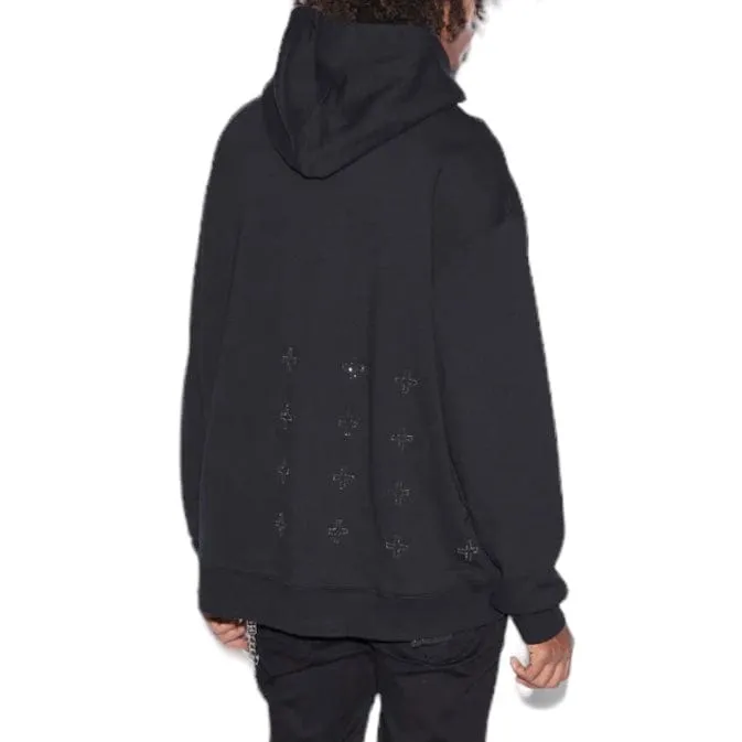 Ksubi Krystal Bling Biggie Hoodie (Black) MPS24FL013