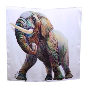 Limited Edition: Peggy Macnamara Elephant Silk Scarf