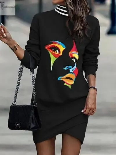 Long Sleeve Sweater Dress