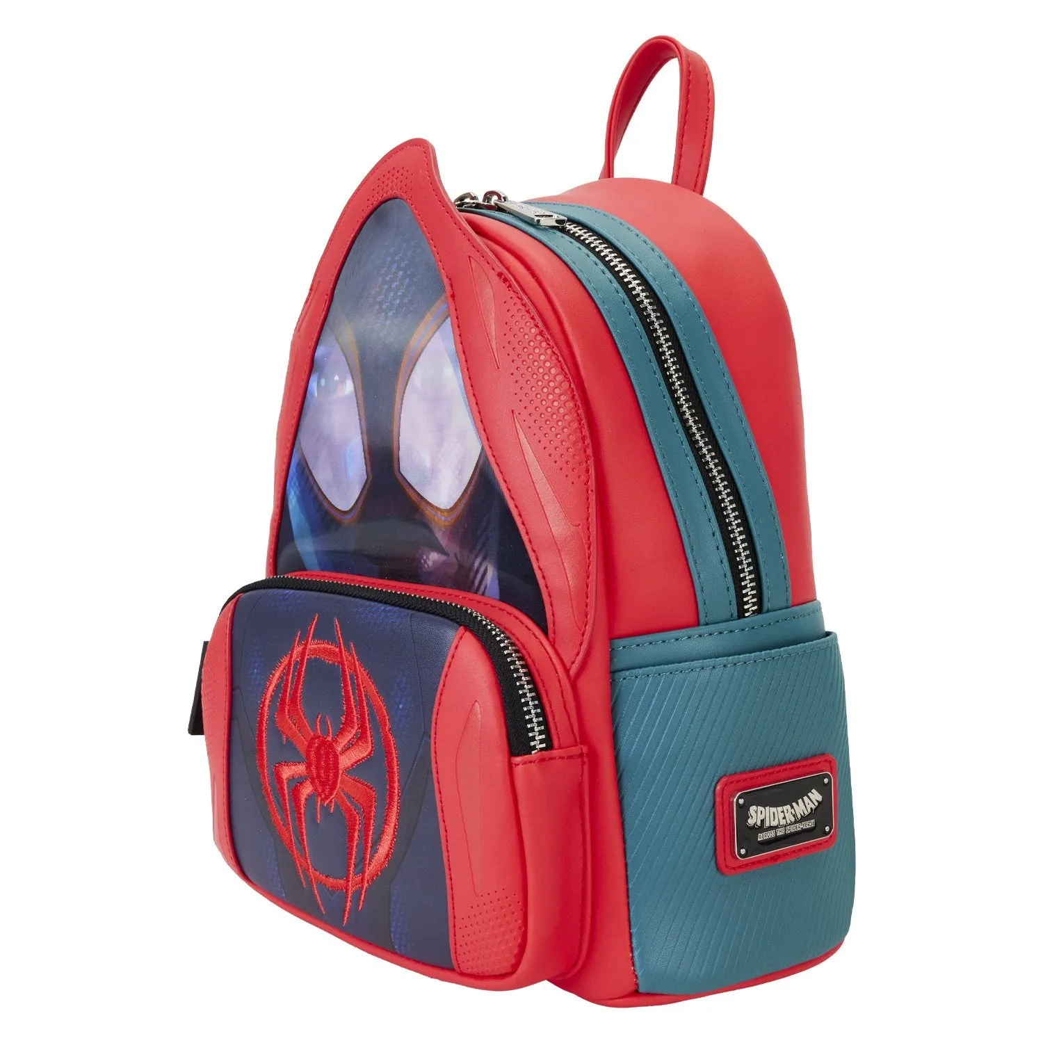 Loungefly Marvel Spiderverse Miles Morales Hoody Cosplay Mini Backpack - Preorder