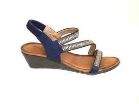 Lunar Sofia Ladies Wedge Sandal JLH073