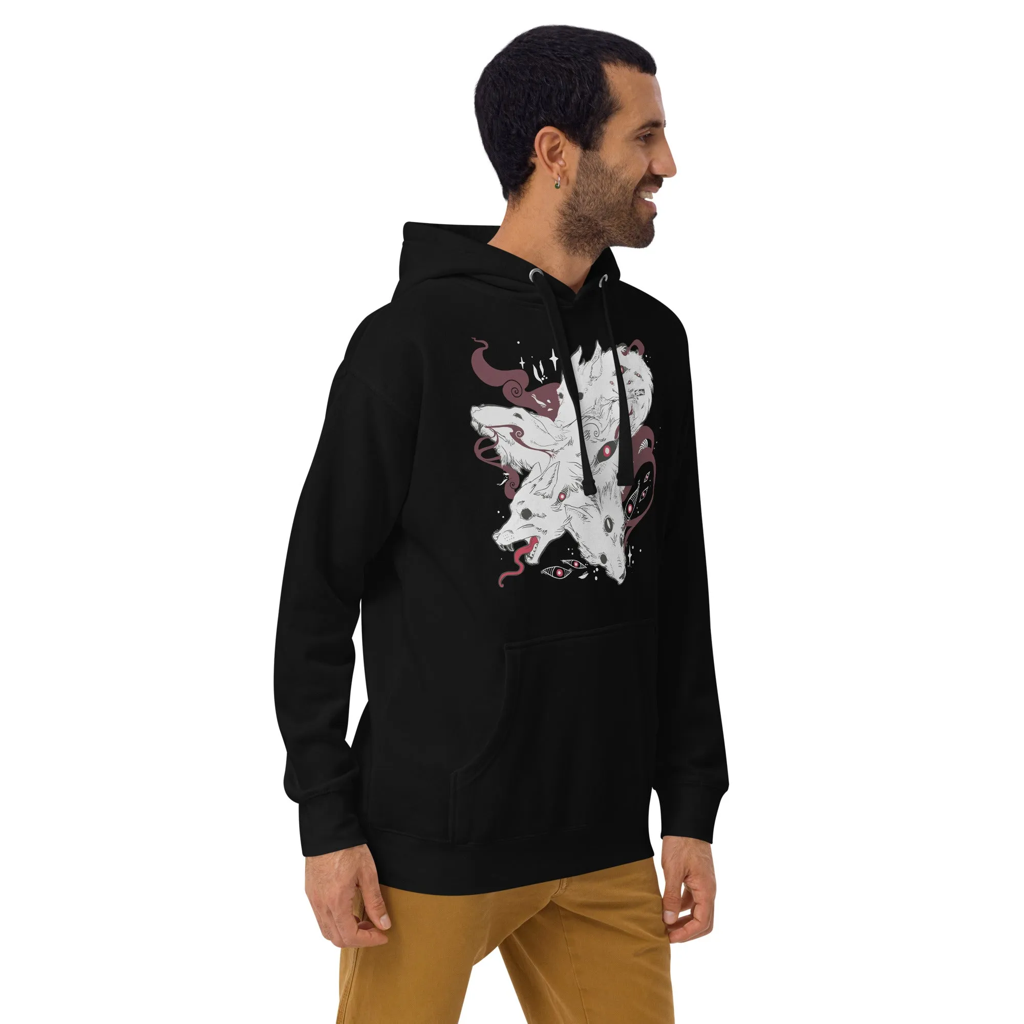 Many Eyes Many Wolves, Unisex Hoodie