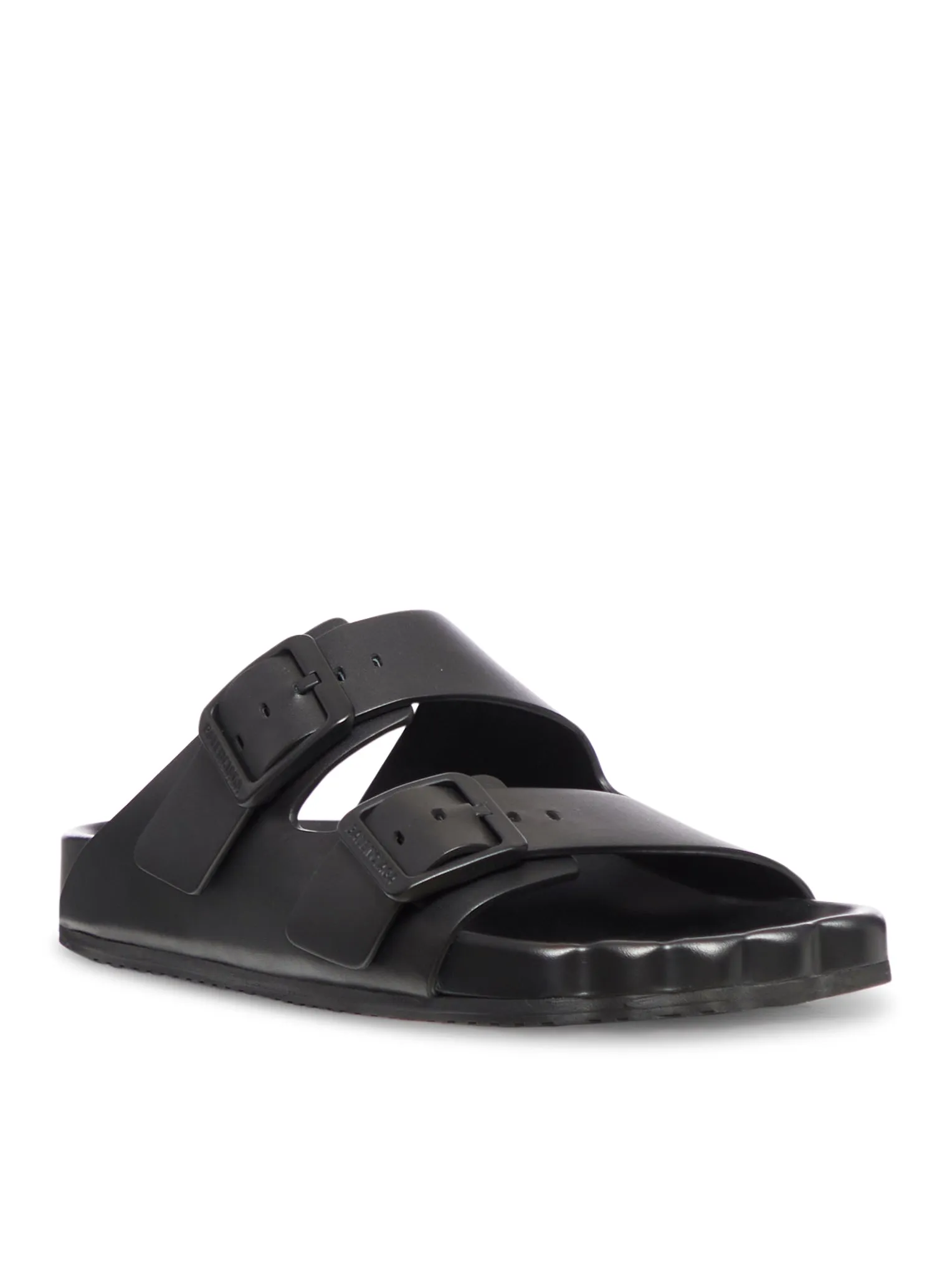 matte leather sandal