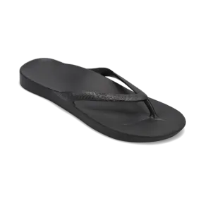 Men's Arch Support Flip Flop Black