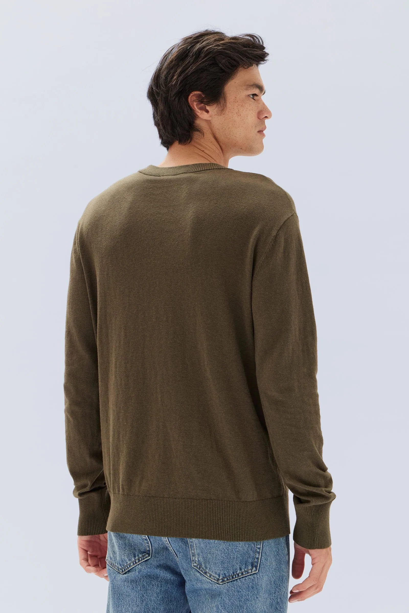 Mens Cotton Cashmere Sweater