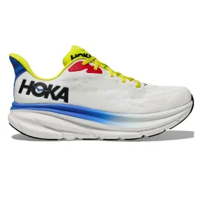 Mens Hoka Clifton 9 - Blanc De Blanc / Virtual