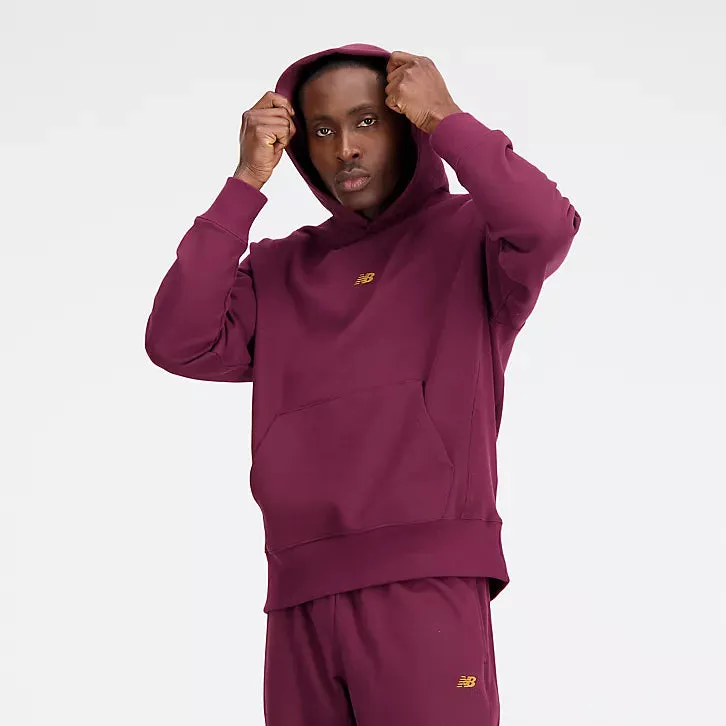 NEW BALANCE Athletics Remastered Graphic French Terry Hoodie Deep Nb Burgundy