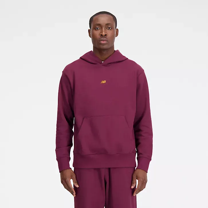 NEW BALANCE Athletics Remastered Graphic French Terry Hoodie Deep Nb Burgundy