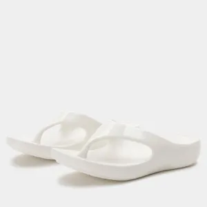 Ode White Gloss Sandal