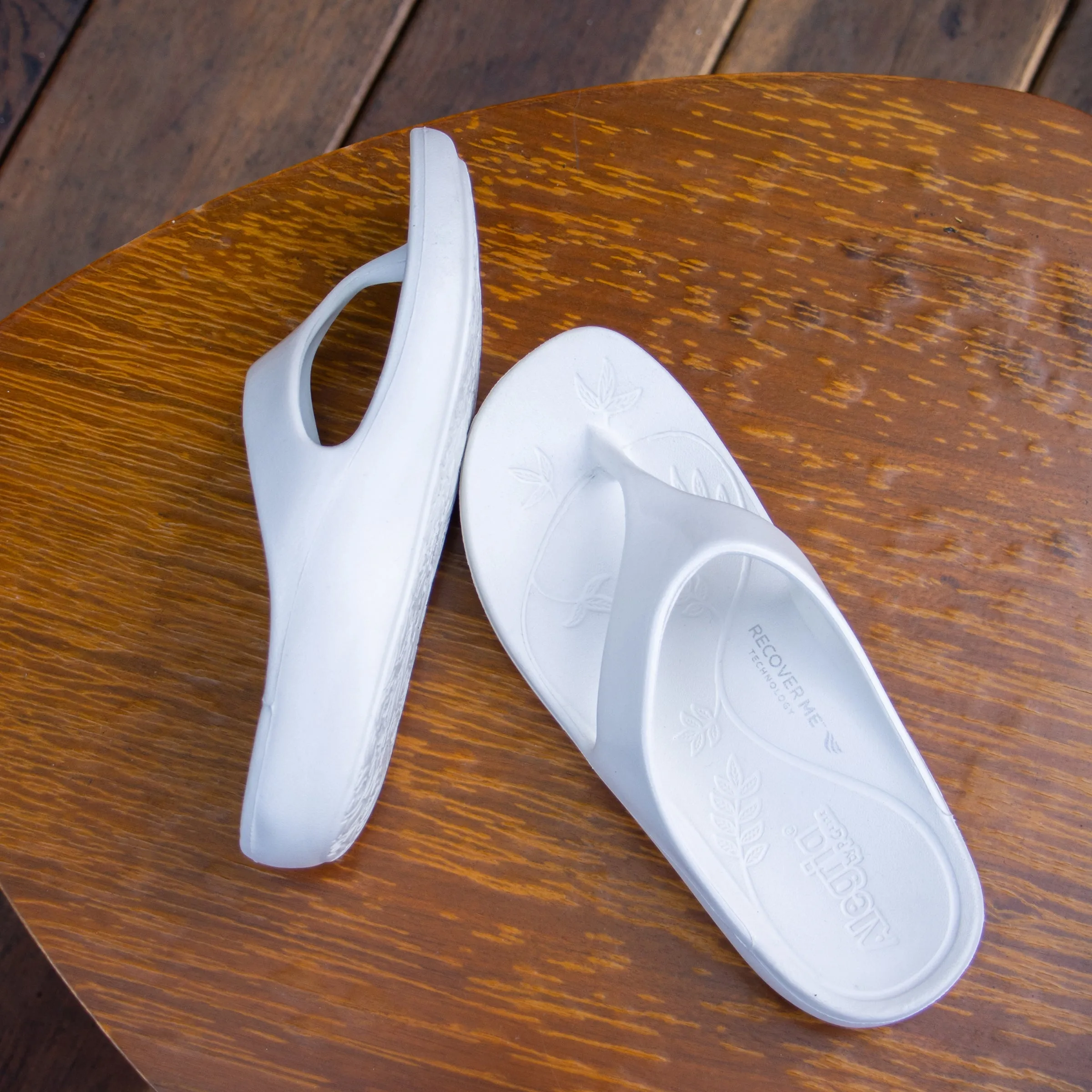 Ode White Gloss Sandal