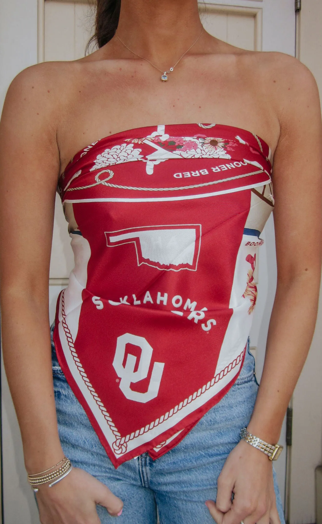 oklahoma sooners scarf