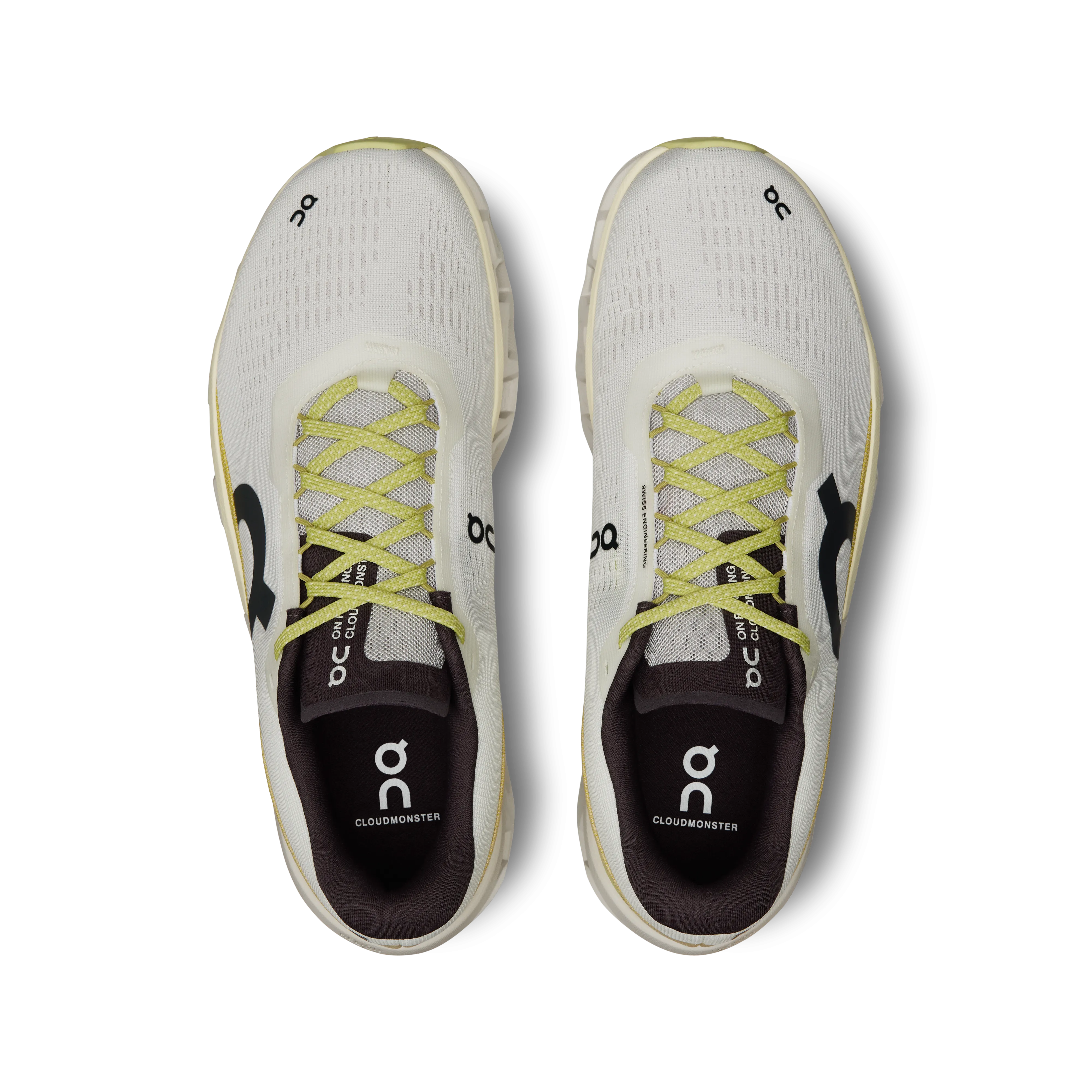 On Running Men's Cloudmonster 2 Shoes - Undyed / Zest