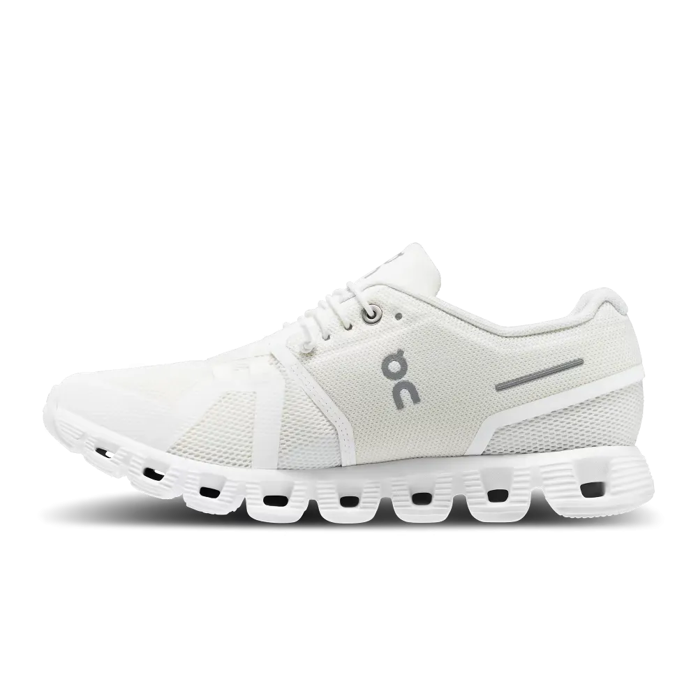 On Running Women's Cloud 5 Shoes - Undyed White / White