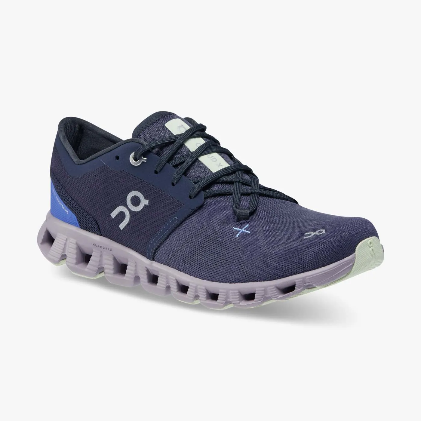 On Running Women's Cloud X 3 Shoes - Midnight / Heron