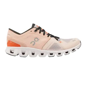 On Running Women's Cloud X 3 Shoes - Rose / Sand