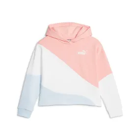 Puma Power girls hoodie 677992-69 pink-white light blue