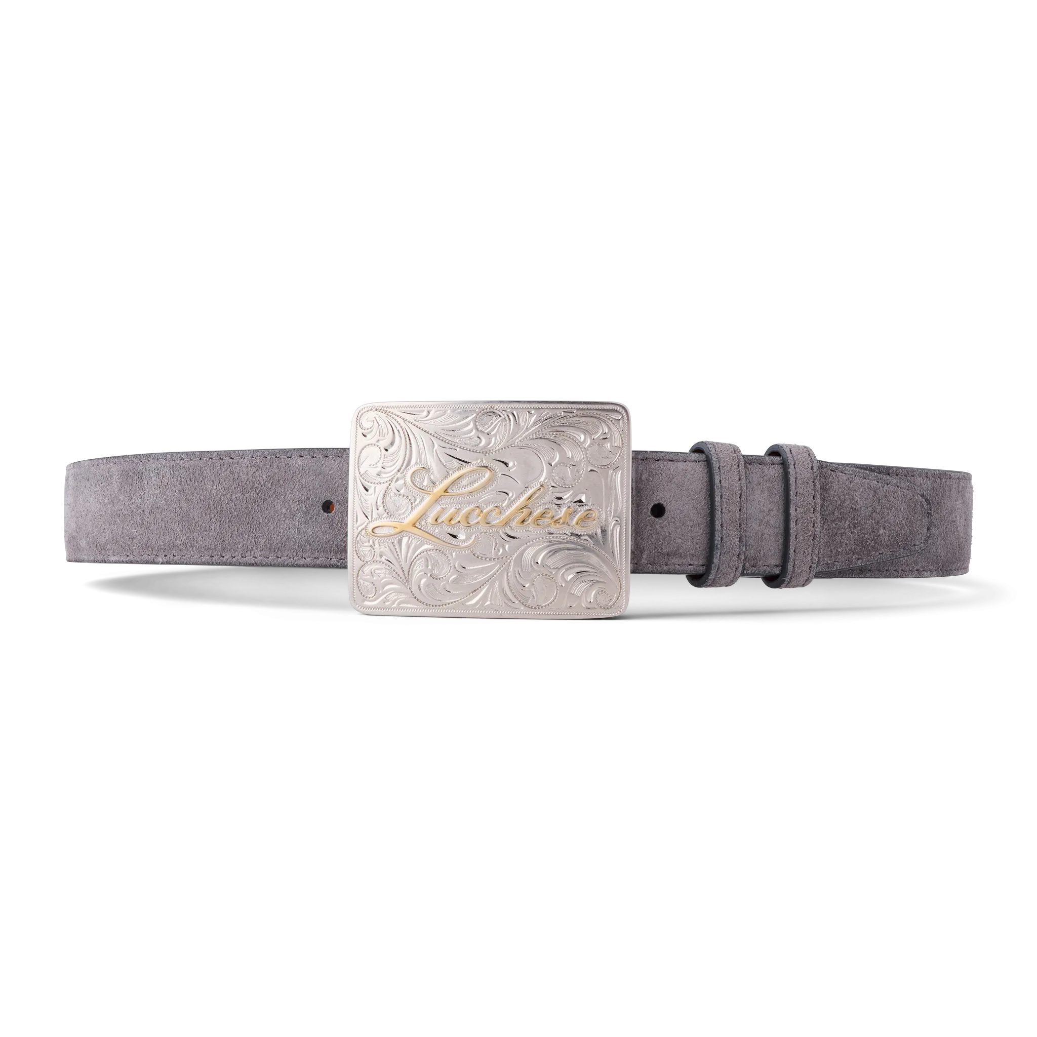 Suede Memento Belt :: Anthracite