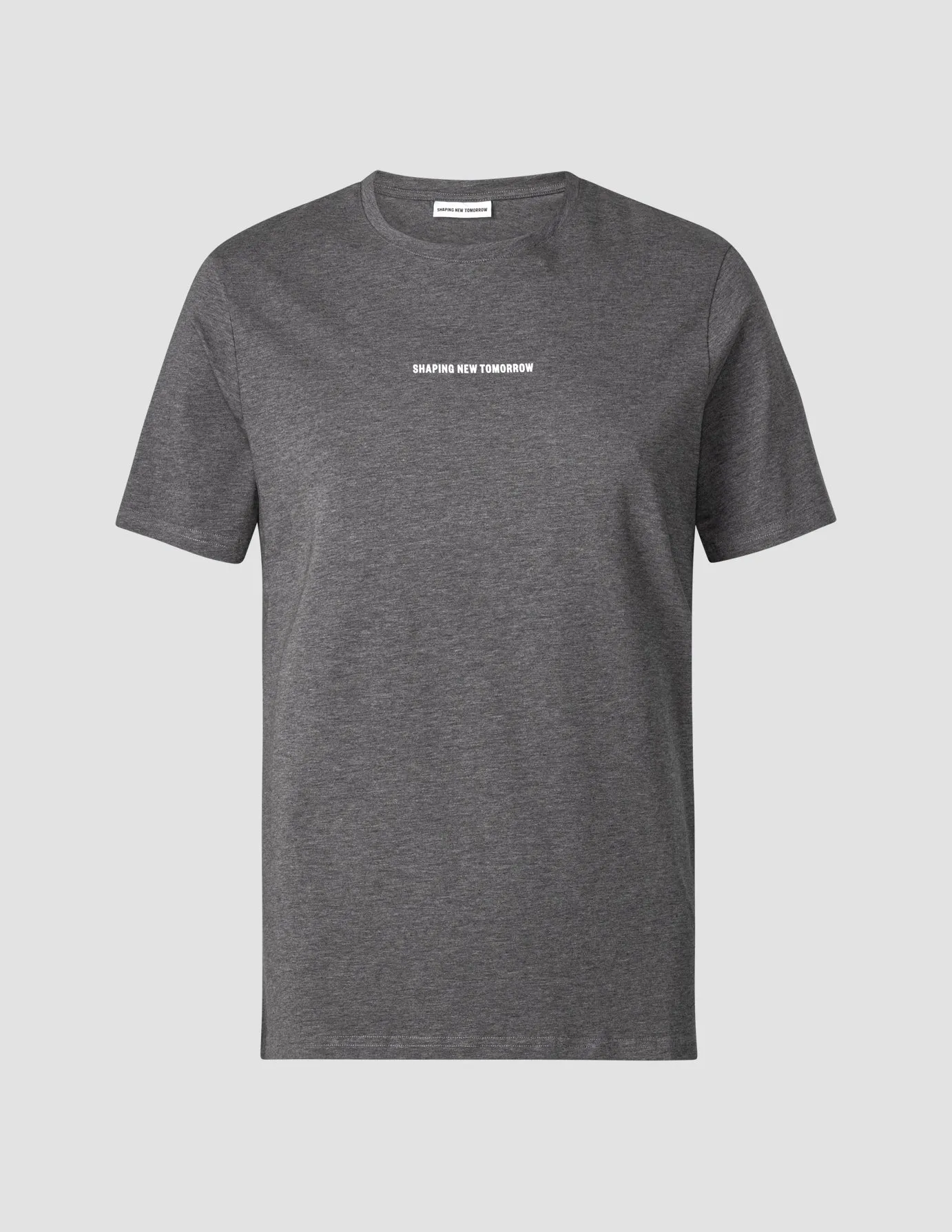 Supima Autograph T-shirt Dark Grey