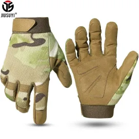 Tactical Gloves Antiskid Army Military Bicycle Airsoft Motorcycle Shoot Paintball Work Gear Camo Full Finger Men Women