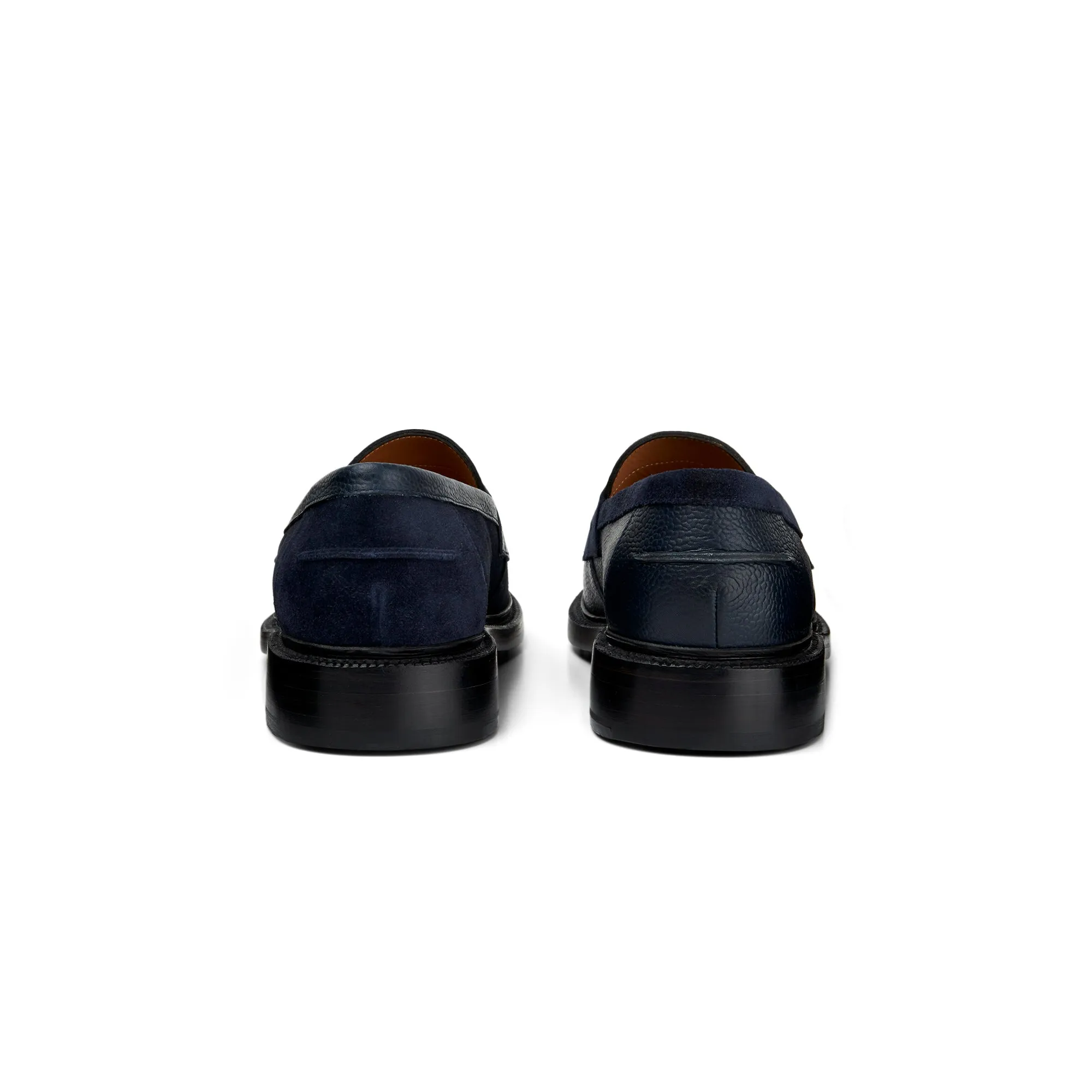 The Ellis Penny Loafer, Navy Flip