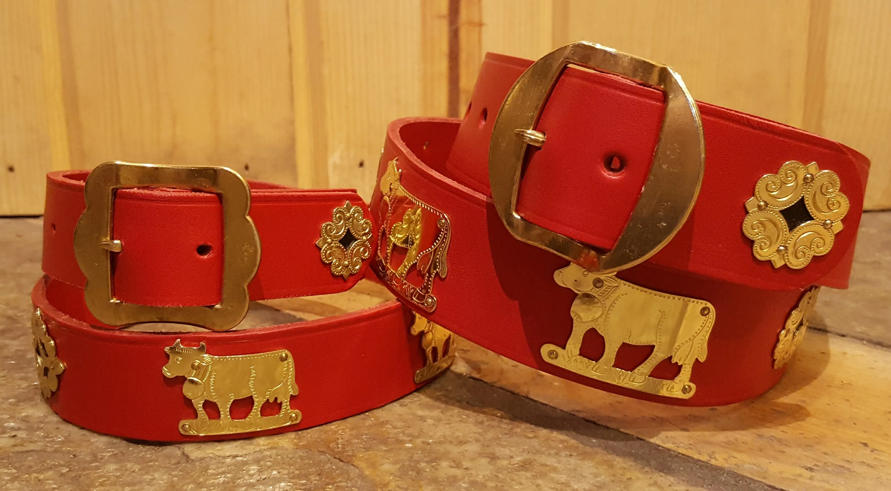 Authentic Traditional Swiss Appenzeller Leather Belt