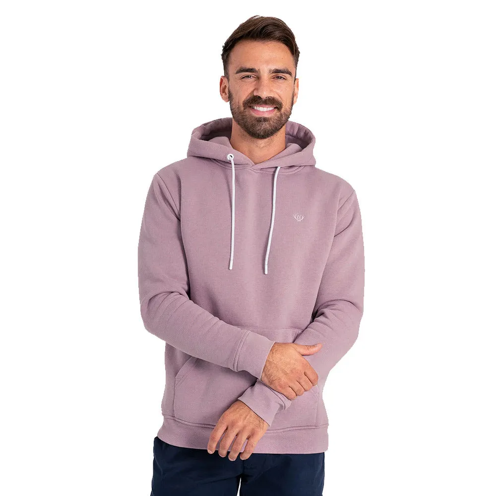 Walker & Hunt Understated Hoodie | Lilac Chalk