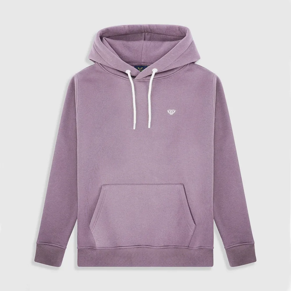 Walker & Hunt Understated Hoodie | Lilac Chalk