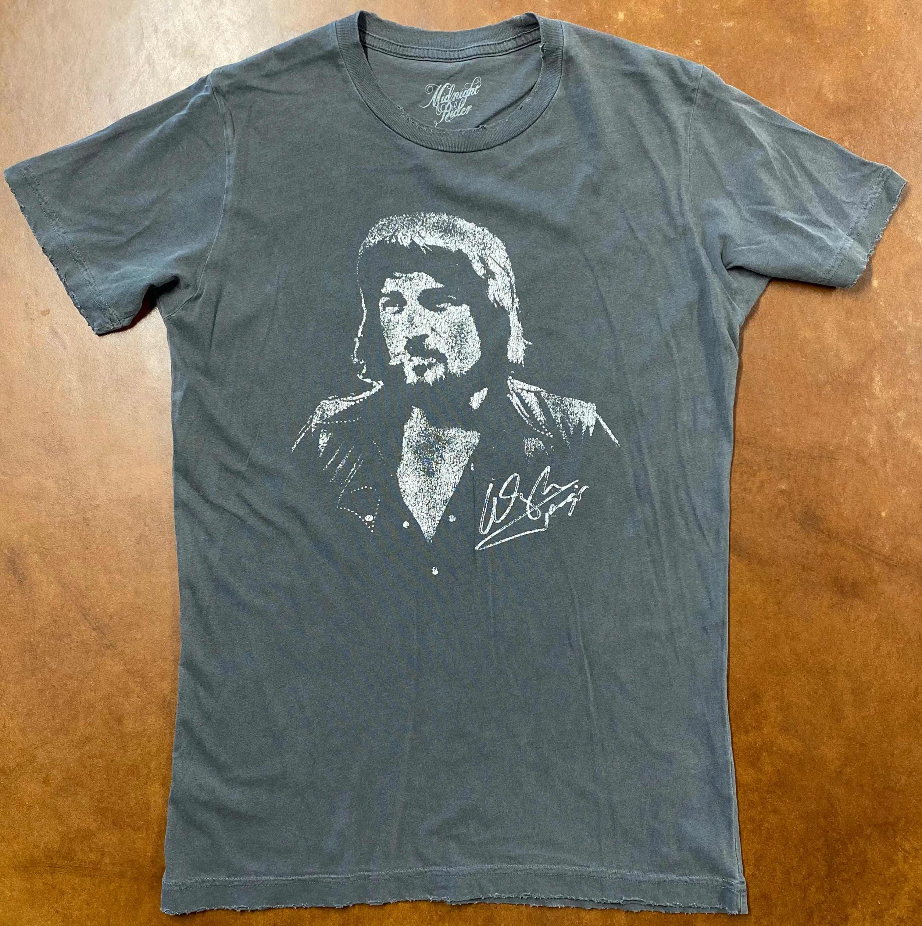 Waylon Jennings Autograph Unisex Tee